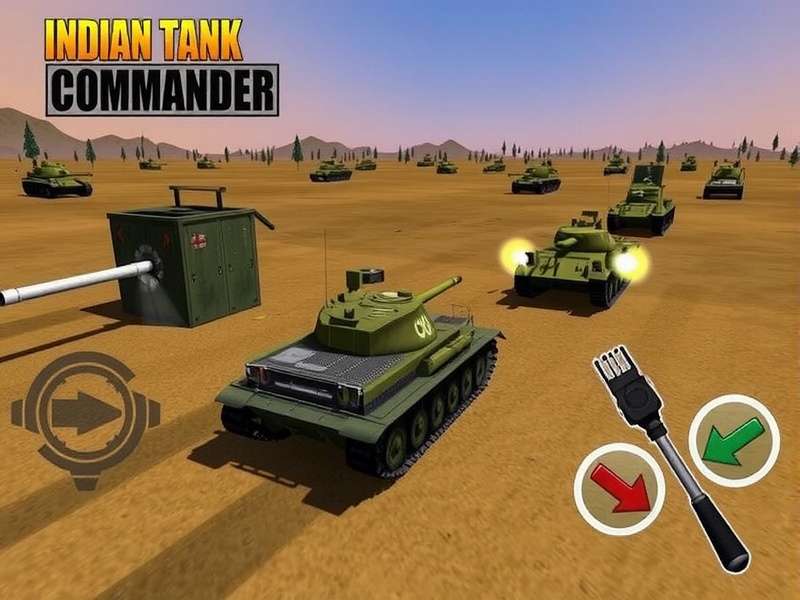 Indian Tank Commander Gameplay Screenshot